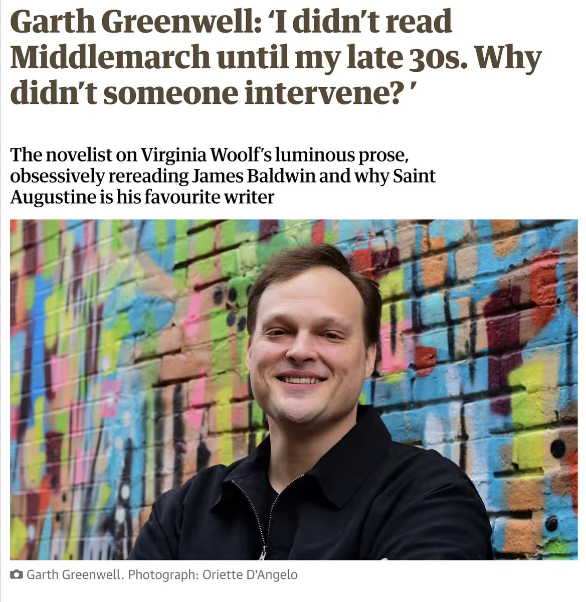 Garth Greenwell (@garthgreenwell) on Twitter photo Thanks to <a href="/TheGuardain/">TheGuardain </a> for a great discussion on the books of my life.
theguardian.com/books/2024/nov… Thanks to <a href="/TheGuardain/">TheGuardain </a> for a great discussion on the books of my life.
theguardian.com/books/2024/nov…