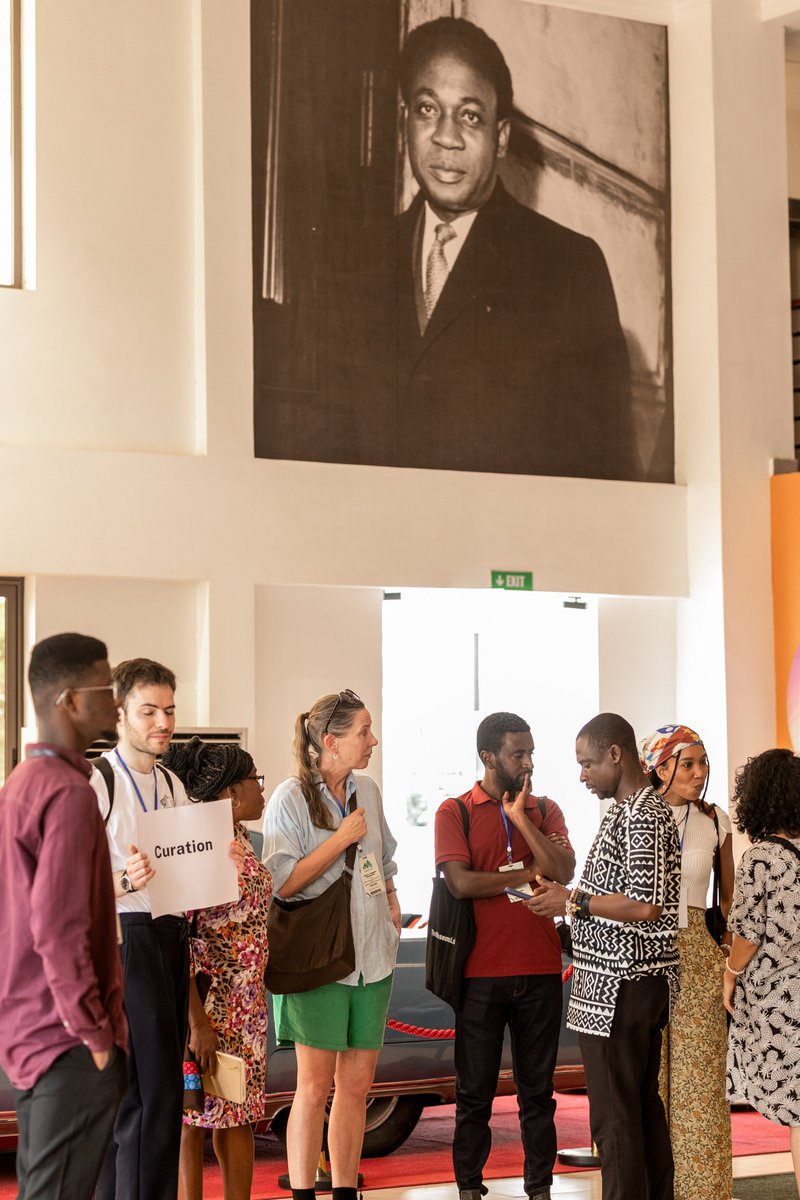 TheMuseumsLab's tweet photo. Our second day in Accra began with a visit to the Kwame Nkrumah Memorial Park, located at the historic Old Polo Grounds where Ghanaโs independence was declared.
A huge thank you for these valuable insights!
๐ท Fredrick Botchway
@knmpgovgh #TheMuseumsLab 2024 https://t.co/yFmwR6ah5p