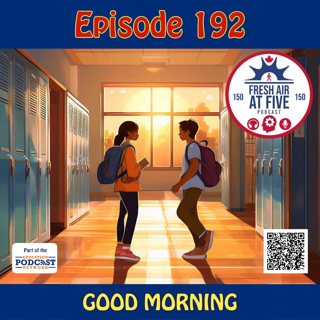 💨🕔FreshAirAtFive (@freshairatfive) on Twitter photo “GOOD MORNING” is the title and an important topic in E192. Hope this finds you well as you click the link below for this episode 192 <a href="/FreshAirAtFive/">💨🕔FreshAirAtFive</a>. Subscribe so you can get all the latest episodes.
bit.ly/E192FreshAirAt…
<a href="/BryonCar/">Bryon Carpenter 🇨🇦 on Bluesky</a> “GOOD MORNING” is the title and an important topic in E192. Hope this finds you well as you click the link below for this episode 192 <a href="/FreshAirAtFive/">💨🕔FreshAirAtFive</a>. Subscribe so you can get all the latest episodes.
bit.ly/E192FreshAirAt…
<a href="/BryonCar/">Bryon Carpenter 🇨🇦 on Bluesky</a>