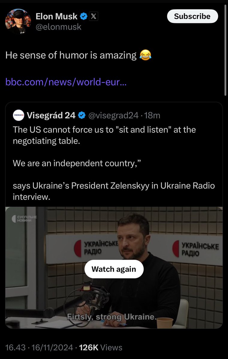 JayinKyiv's tweet photo. Musk only wakes up in the morning to service Putin. https://t.co/zCVlrichwf