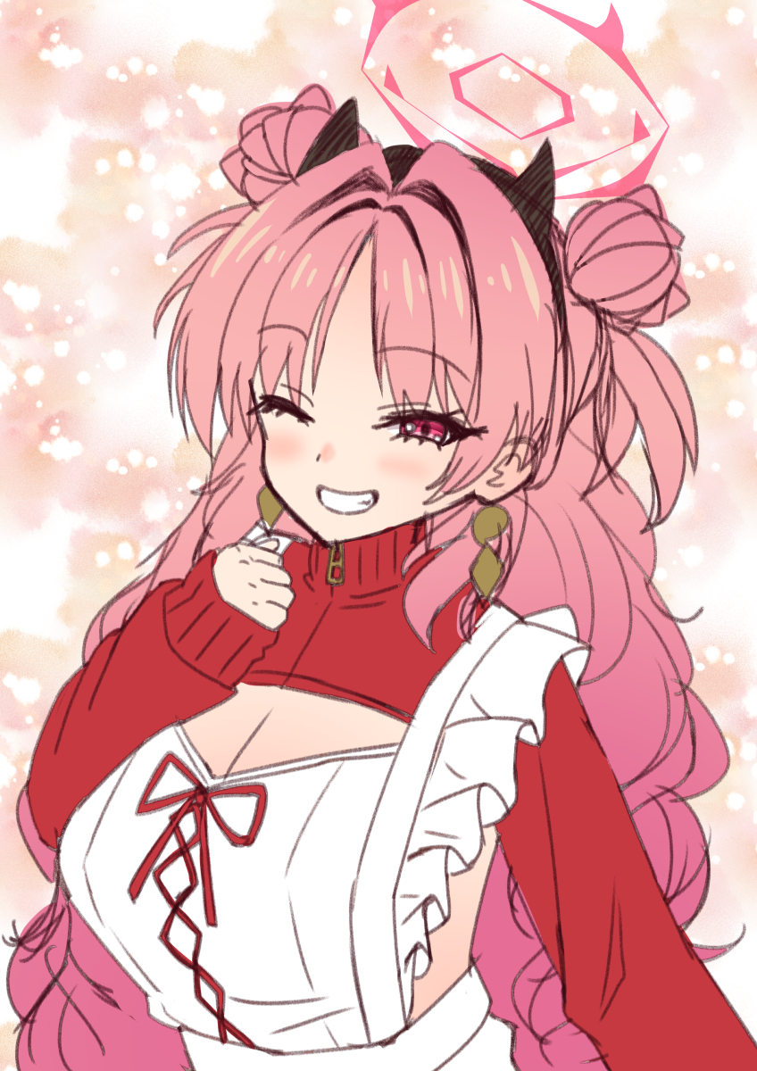 kaon852's tweet photo. キララ（ジャージエプロン）

先生先生！じゃーん！どう？エプロン似合う？
#ブルアカ　#キララ https://t.co/kO2BiZnsZC