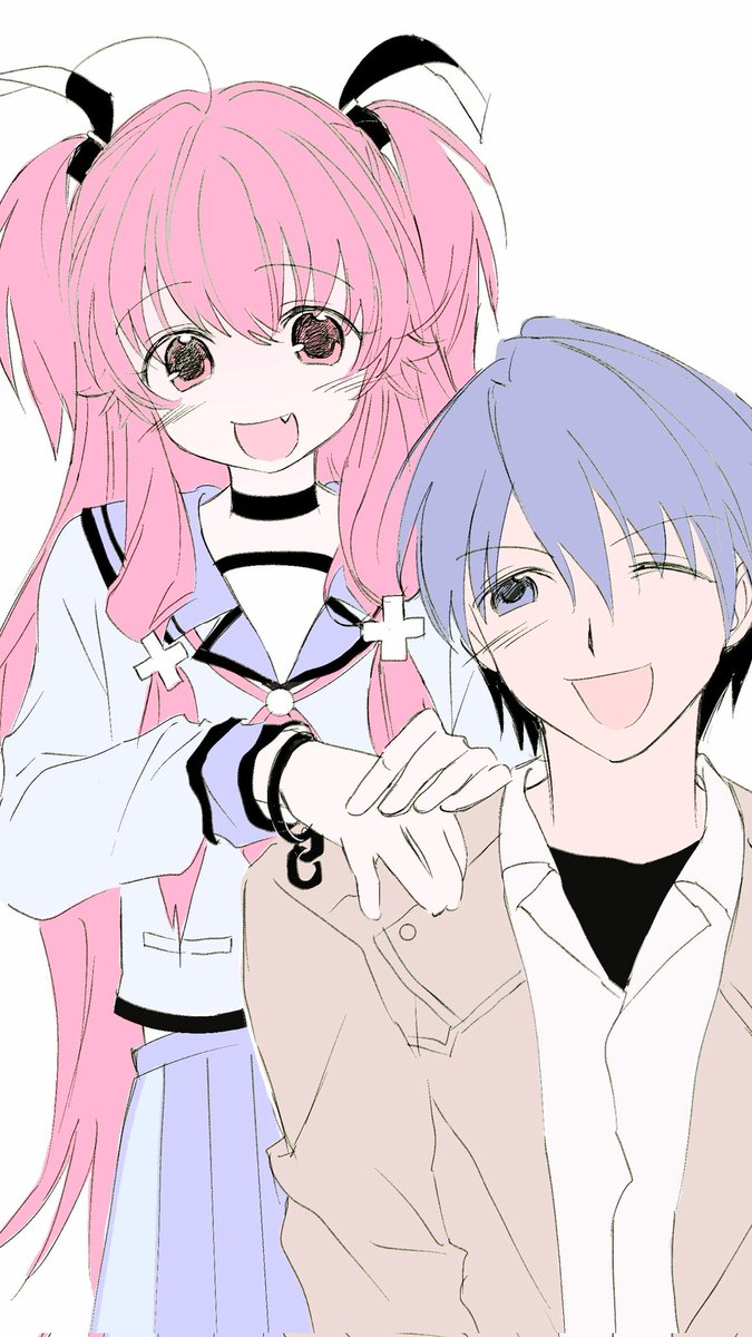 #Angelbeats 日向とユイ