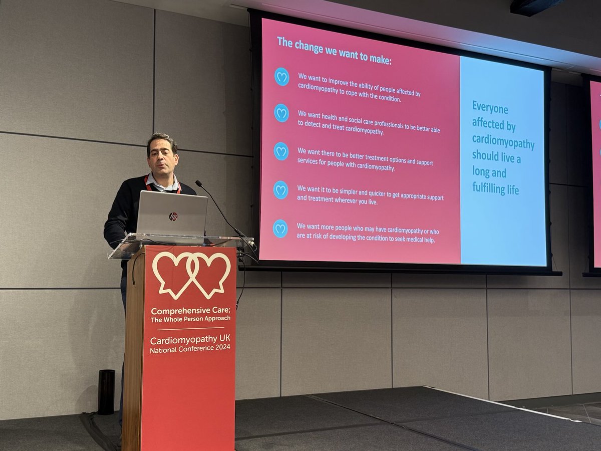 Libby Jarman (@libbyjarman) on Twitter photo <a href="/Cardiomyopathy/">Cardiomyopathy UK</a> CEO @joel_d_rose closing a fantastic patient conference. Fantastic day meeting with people affected by the condition and sharing the work of the charity. 👇👇👇 <a href="/Cardiomyopathy/">Cardiomyopathy UK</a> CEO @joel_d_rose closing a fantastic patient conference. Fantastic day meeting with people affected by the condition and sharing the work of the charity. 👇👇👇