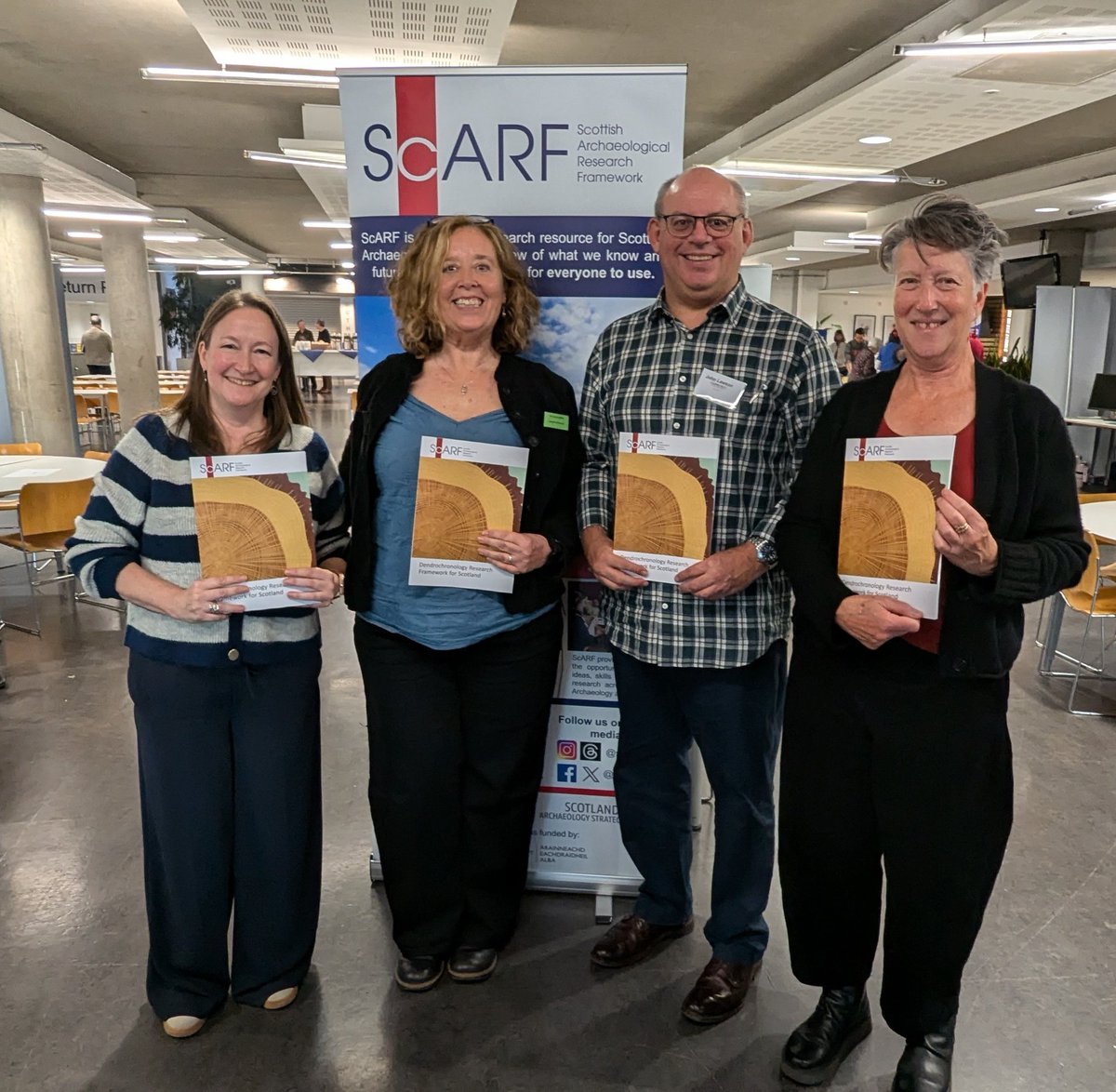 ScARFHub's tweet image. It's here! 🌳

We're delighted to launch the brand new Dendrochronology Research Framework for Scotland at ELBAC 2024! 

This collaborative framework offers an insight into the significance and scope of this intricate discipline. 

Read #ScotDendro here: scarf.scot/thematic/dendr…