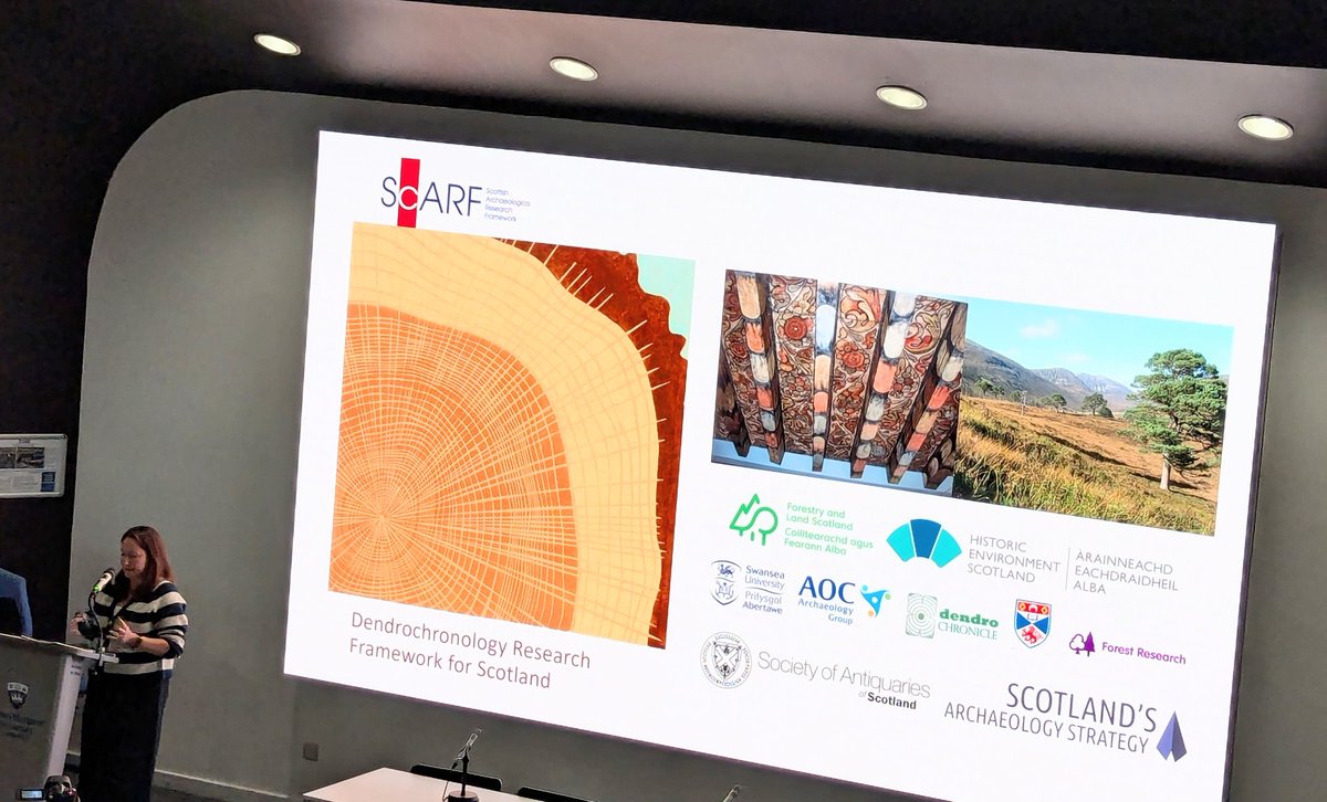ScARFHub's tweet image. It's here! 🌳

We're delighted to launch the brand new Dendrochronology Research Framework for Scotland at ELBAC 2024! 

This collaborative framework offers an insight into the significance and scope of this intricate discipline. 

Read #ScotDendro here: scarf.scot/thematic/dendr…