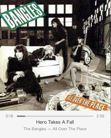 HosonoShotgun's tweet photo. #NowPlaying84
#TheBangles
#AllOverThePlace https://t.co/9WjA0eSRuS