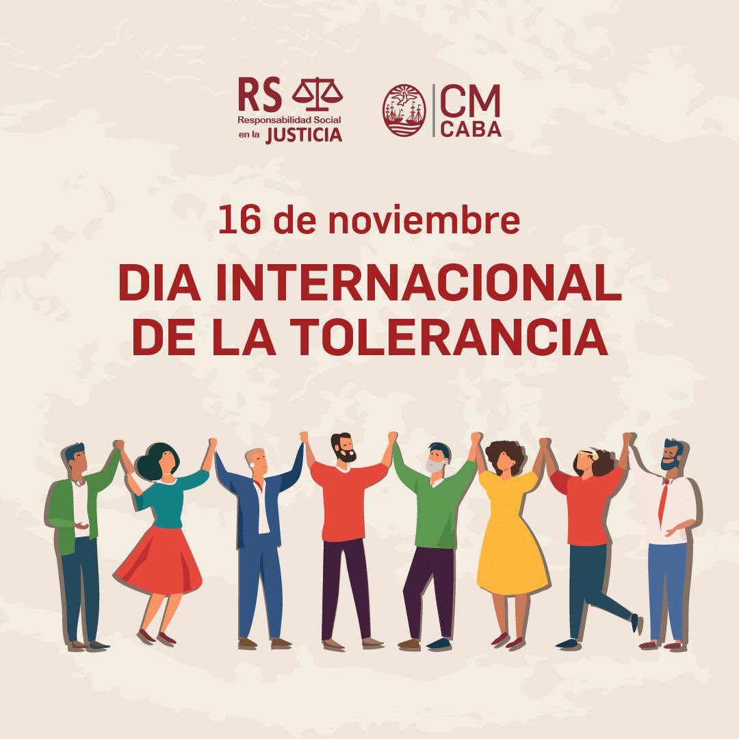 Hoy, en el Día Internacional de la Tolerancia, recordemos que aceptar y respetar la diversidad nos enriquece como sociedad. La tolerancia es un puente hacia la paz, la inclusión y el desarrollo sostenible. Trabajemos juntos para construir un mundo más justo y solidario.