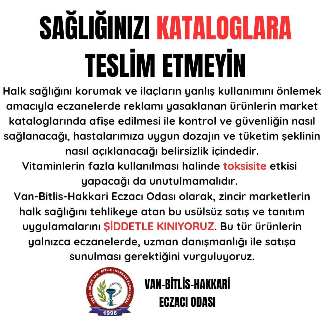 Sağlığınızı Kataloglara Teslim Etmeyin !