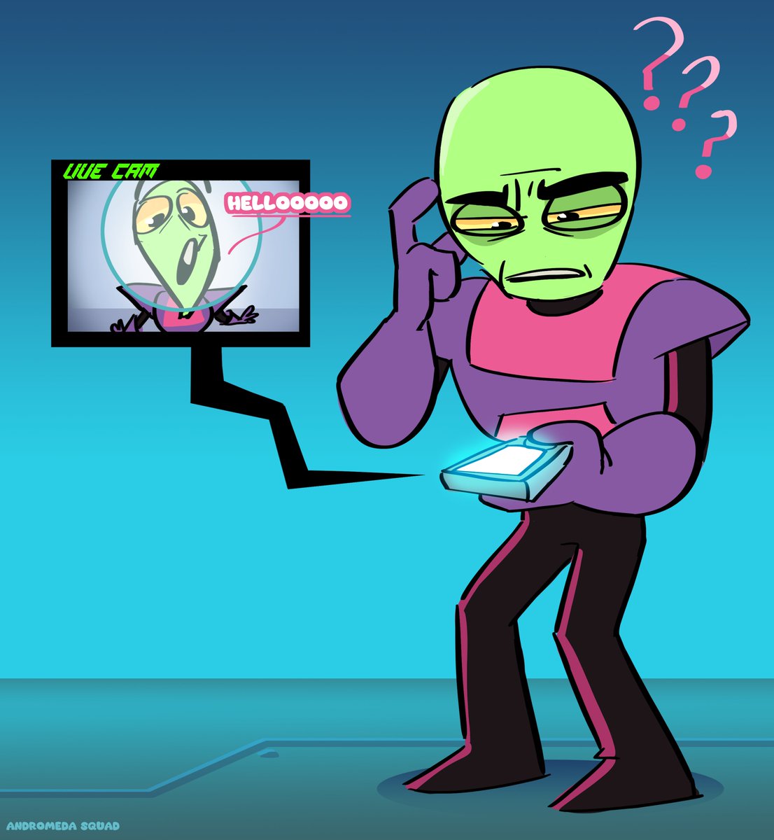 VIDEO FEED SENT TO: [COMMANDER KEPLER]
#indieanimationday
