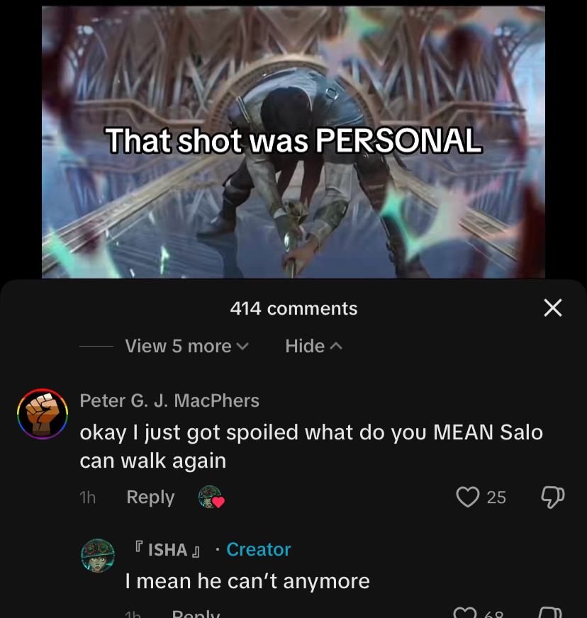 so sorry for the singular salo stan