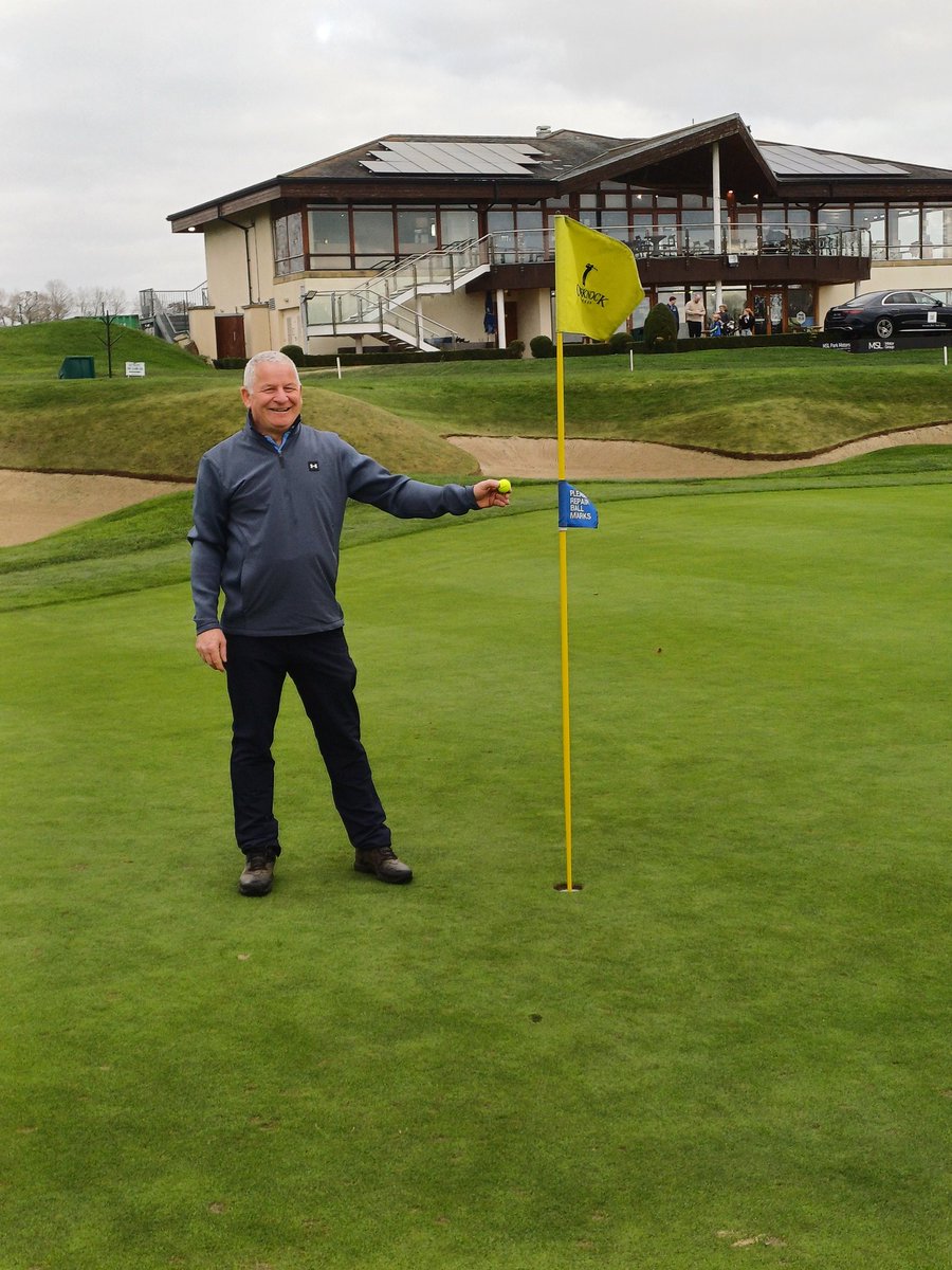 Huge congratulations to John Hiney who had his 3rd hole in 1 on the 18th today, drinks are on you John