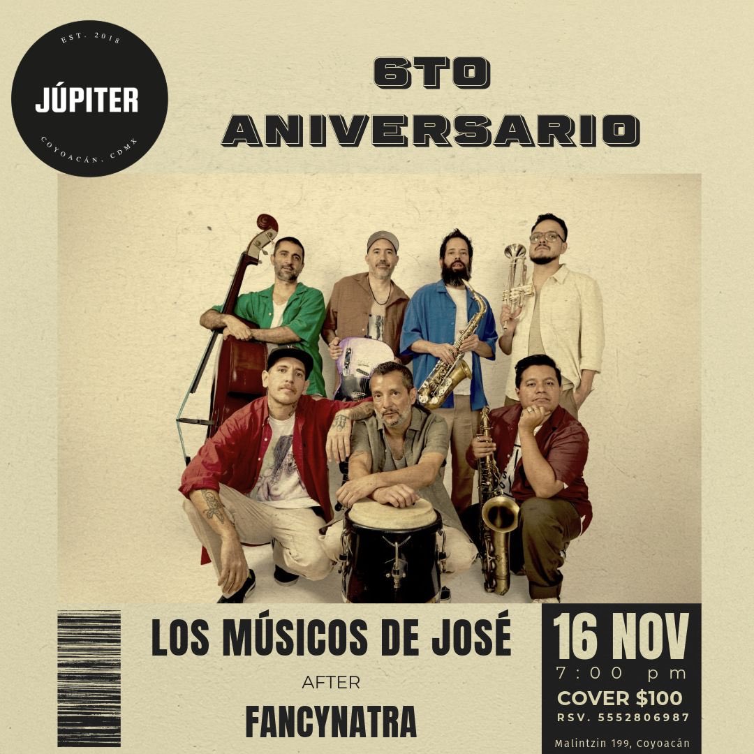 musicosdejose's tweet photo. Nos vemos hoy! https://t.co/fTlnnfNMf6