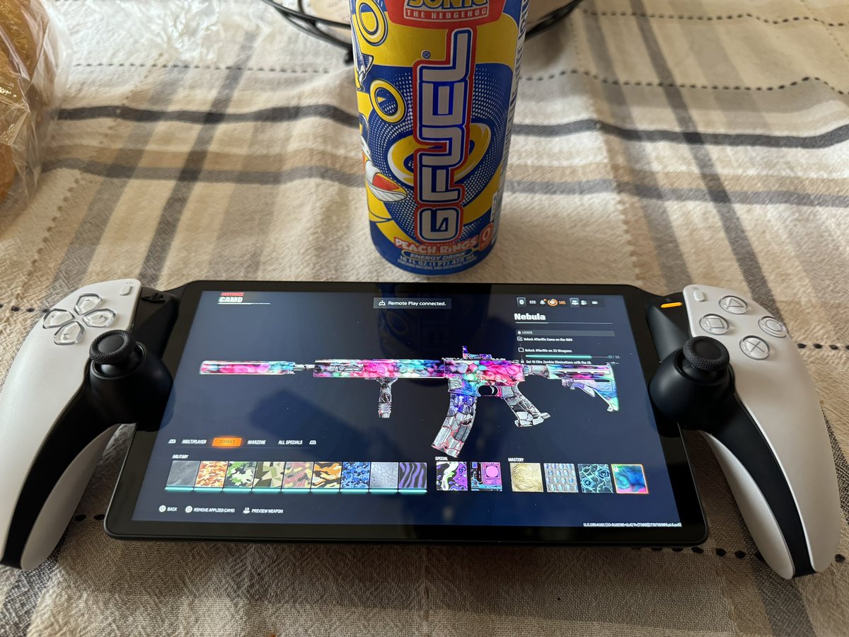 ZOMBIES NEBULA CAMO GRIND AND WE ARE SO CLOSEEEEEEE

NOT GETTING OFF UNTIL I GET NEBULA CAMO TODAY 🙏 #GFUEL <a href="/GFuelEnergy/">G FUEL®</a>