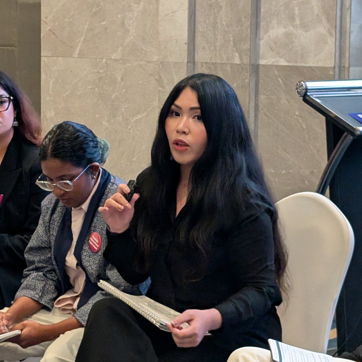 A day of fierce, energetic young feminists convening for a collective Asia-Pacific young feminist agenda ✨

That was the Young Feminist Forum as 135 young people came together to co-create the Young Feminist Call to Action on November 16, 2024.

#WOSSO #Beijing30 #AsiaPacific