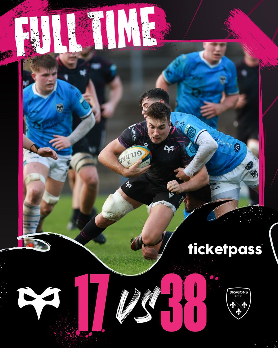 ospreys's tweet image. Full time here at St Helen's. Great to see a number of boys coming in to the team for some game time, as well as our injury returnees 💪
Ospreys Development⚫ 17 - 38 🟡 Dragons Development
#OSPvDRA #DevelopmentGame