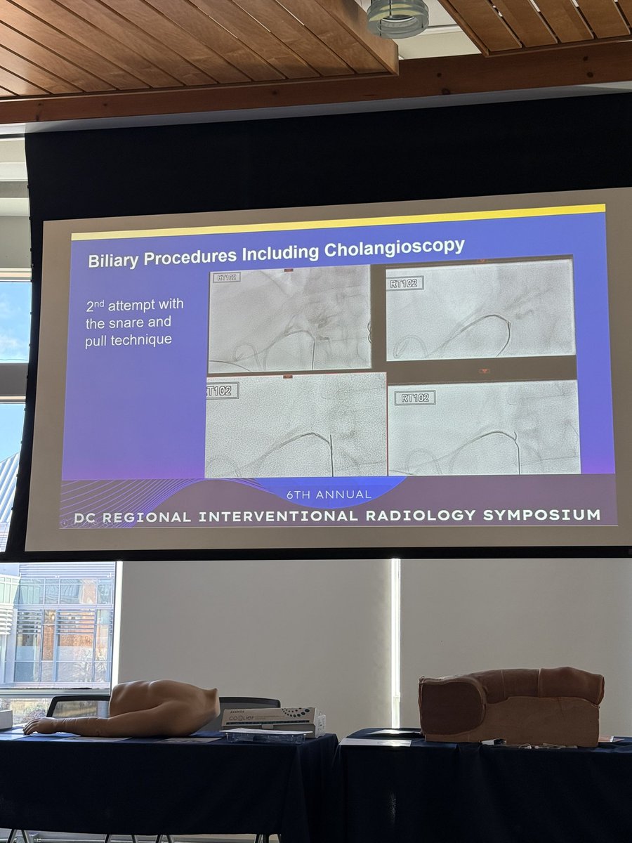 h_arezou's tweet photo. Interesting talk by @hsinghIR @Hopkins_Rad on the ever growing application of scopes in minimally invasive biliary interventions ! 
@JohnsHopkinsIR @Georgetown_IR https://t.co/aVOvS3z5s9