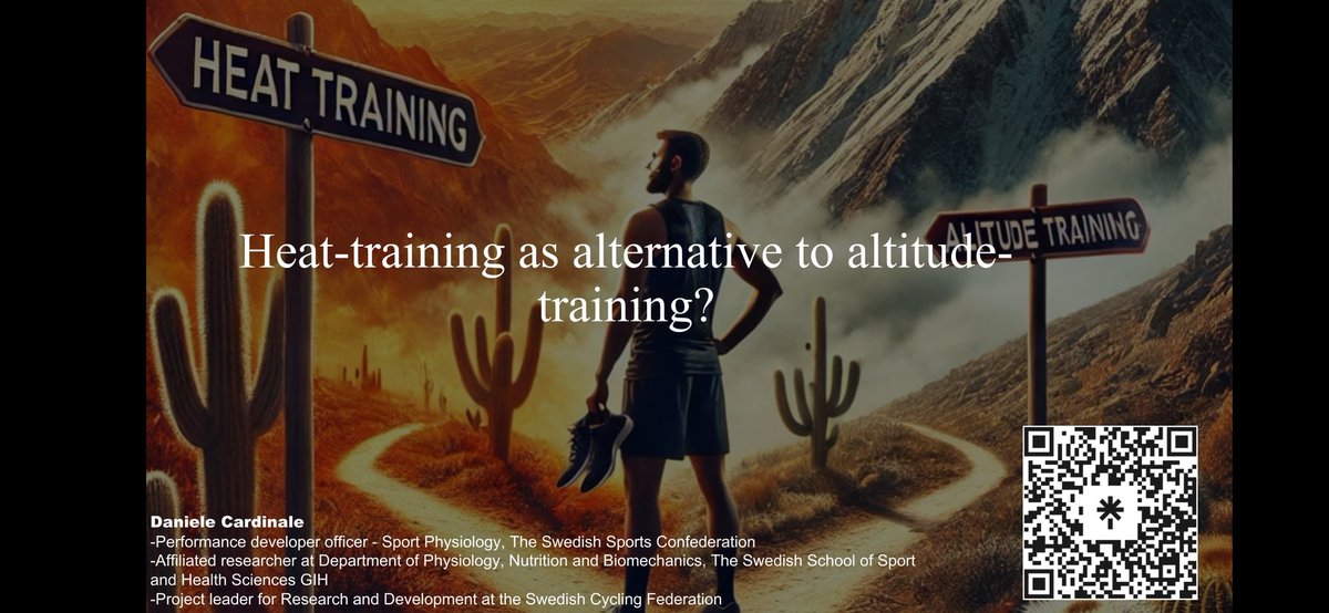 Daniele Cardinale | PhD (@dacardinale) on Twitter photo Guest lecture for the High Performance Center in Göteborg on heat as alternative training to altitude training. It was eash for me after a great talk from <a href="/GregoireMillet1/">Gregoire Millet</a> Guest lecture for the High Performance Center in Göteborg on heat as alternative training to altitude training. It was eash for me after a great talk from <a href="/GregoireMillet1/">Gregoire Millet</a>