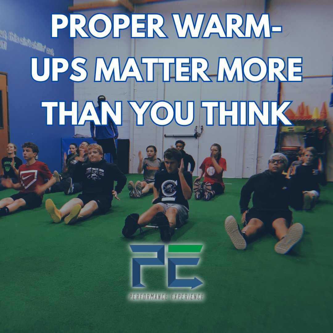 Performance28's tweet photo. A proper warm-up is essential to a great session. 
1.Start light. Begin with a jog or jumping jacks.
2. Dynamic movements are important. Skips, sweeps, lunges are great choices.
3. Breathe. Focus on proper breathing and take in oxygen. 
Use these tips! #speed #speedtraining https://t.co/lqK10toC65