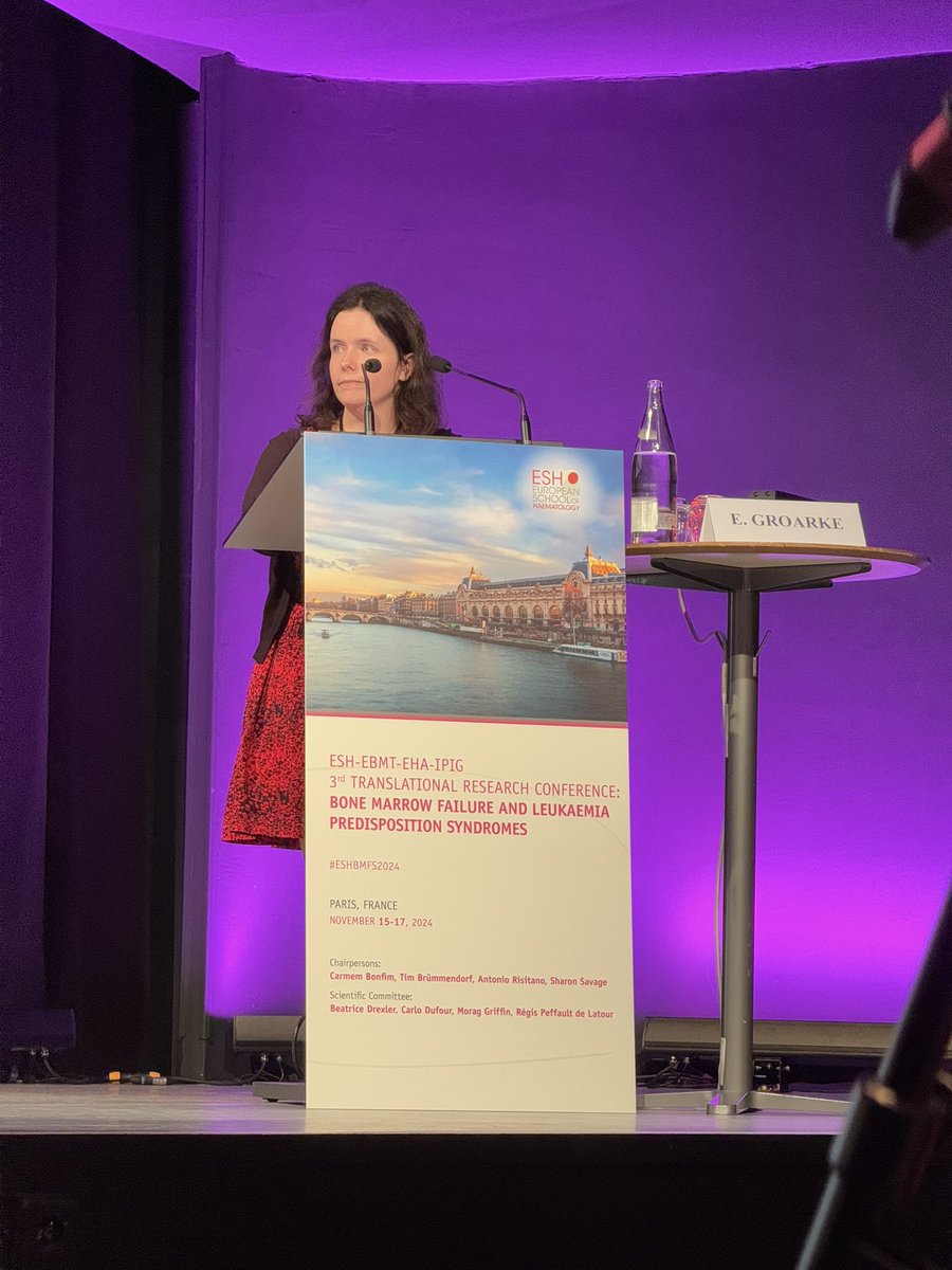 fergutierrezro1's tweet photo. My colleague @emmamgroarke gave an amazing talk about the therapies for #aplastic anemia here at @ESHaematology today! Update on our @nih_nhlbi trial using early initiation of EPAG + CSA preceding ATG and IST in special populations. #ESHBMFS2024 https://t.co/ycOvasMeUu