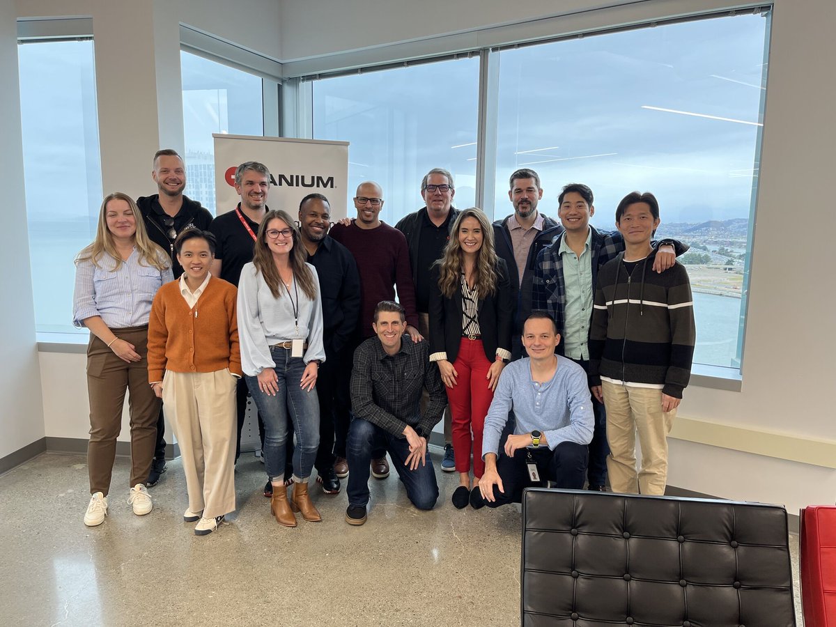 Tanium's tweet photo. November is flying by! 💨
Some recent highlights include:
🎤 Attending @Telefonica’s #PulsaIA event in Madrid
🥂 Supporting the Michigan Council for Women in Technology at its annual gala
👥 Attending #MilCIS
🎉 Convening the Global Support leadership team in Emeryville, CA https://t.co/bOvZNkyMss