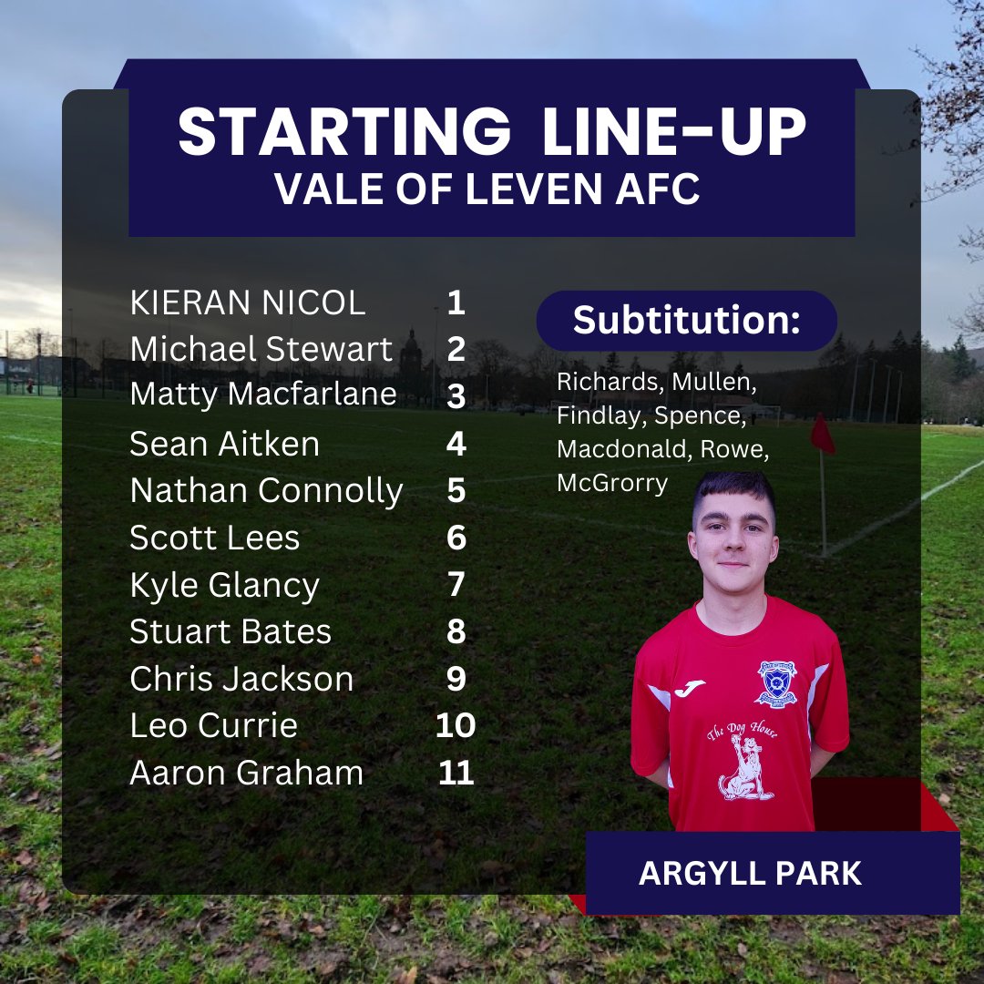 Vale of Leven AFC (@valeoflevenafc) on Twitter photo โฑ๏ธ | ๐๐จ๐๐ ๐ง๐๐ ๐
Vale of Leven 3-3 <a href="/ClydebankAFC/">Clydebank Amateurs GGPL</a>
โฝ๏ธ <a href="/stuartbates92/">stuart bates</a>
โฝ๏ธ Aaron Graham - ๐ฏ Kyle Glancy
โฝ๏ธ Kyle Spence - ๐ฏ Kyle Glancy
All the best to Clydebank for the remainder of the season ๐ค
<a href="/GGPAFL/">Greater Glasgow Premier AFL</a> <a href="/scottish_aff/">AmateurFixturesResultsSCO</a> โฑ๏ธ | ๐๐จ๐๐ ๐ง๐๐ ๐
Vale of Leven 3-3 <a href="/ClydebankAFC/">Clydebank Amateurs GGPL</a>
โฝ๏ธ <a href="/stuartbates92/">stuart bates</a>
โฝ๏ธ Aaron Graham - ๐ฏ Kyle Glancy
โฝ๏ธ Kyle Spence - ๐ฏ Kyle Glancy
All the best to Clydebank for the remainder of the season ๐ค
<a href="/GGPAFL/">Greater Glasgow Premier AFL</a> <a href="/scottish_aff/">AmateurFixturesResultsSCO</a>