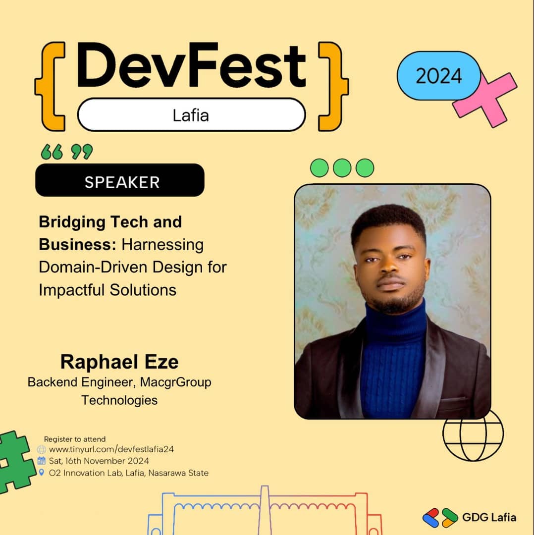 gdglafia's tweet image. @ralphses lit up the stage with insights on Bridging Tech and Business! 🌐

#DevFestLafia #TechMeetsBusiness #ImpactfulSolutions