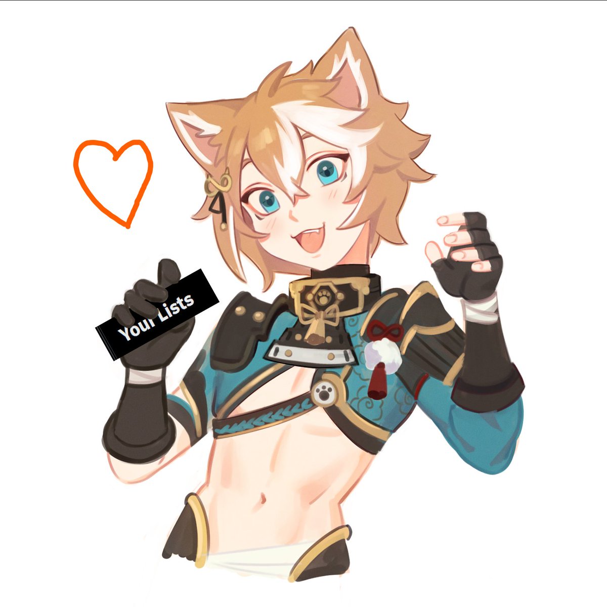 Made some lists. They're a secret, though.~

🧡+🔁 to be added into them!~