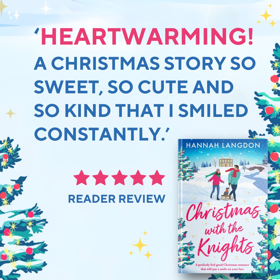 Storm Publishing (@stormbooks_co) on Twitter photo ☃️ Fans of Heidi Swain and Trisha Ashley will adore this deliciously festive tale of family, romance and Christmas magic!
🎁 Treat yourself to Christmas with the Knights by <a href="/hmvlangdon/">Hannah Langdon - Christmas With The Lords</a> today: geni.us/404-rd-two-am
#christmasromance #festiveromance #readerreview ☃️ Fans of Heidi Swain and Trisha Ashley will adore this deliciously festive tale of family, romance and Christmas magic!
🎁 Treat yourself to Christmas with the Knights by <a href="/hmvlangdon/">Hannah Langdon - Christmas With The Lords</a> today: geni.us/404-rd-two-am
#christmasromance #festiveromance #readerreview