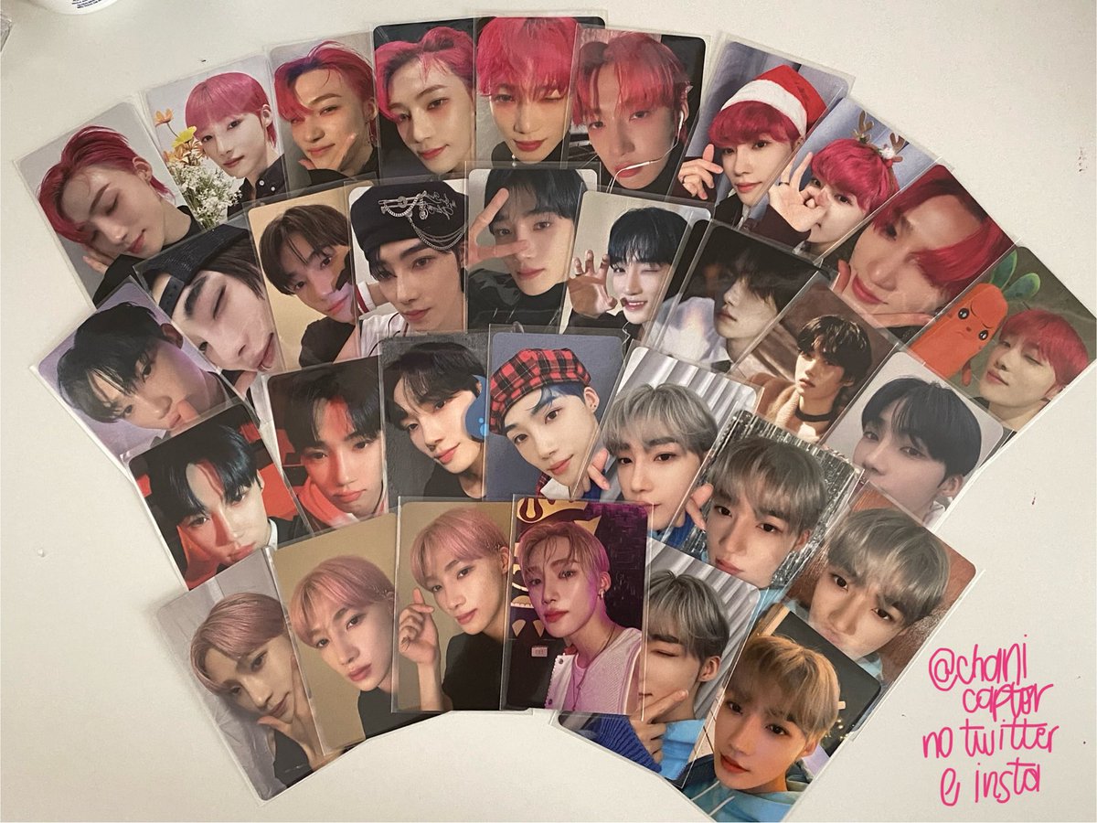 sqrcaptor's tweet photo. ౨ৎ DROP CHANHEE ♡

SET COMPLETO POR R$700,00 + frete nacional
 ★ todos estão em mãos e em ótimas condições ^^
 ★ não vendo o set separado, pode abrir ceg, mas me chame antes!
 ★ posso dar um desconto
 ★ frete por superfrete
 ★ tenho feedbacks positivos no meu  fixado https://t.co/qPX4PSJ9Lz