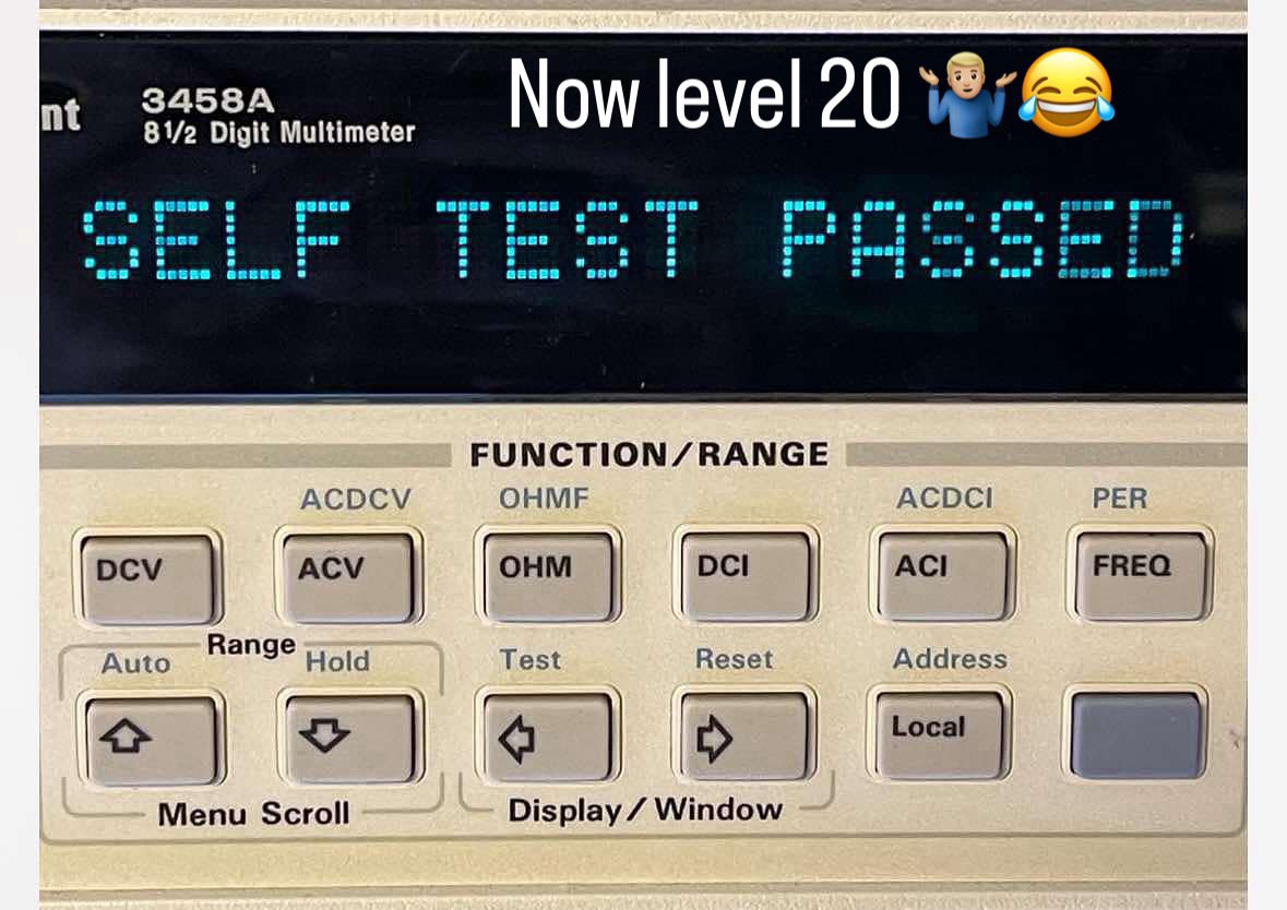 oz1lqo's tweet image. Got an offer I couldn’t reject, and now I’m at a stage, where the multimeter game is over - not much to do and improve from here - except play with my new toy 🤷🏼‍♂️🙂🙂

#electronics #electronicsengineering #rfengineer #hamradio #hamr #testandmeasurement