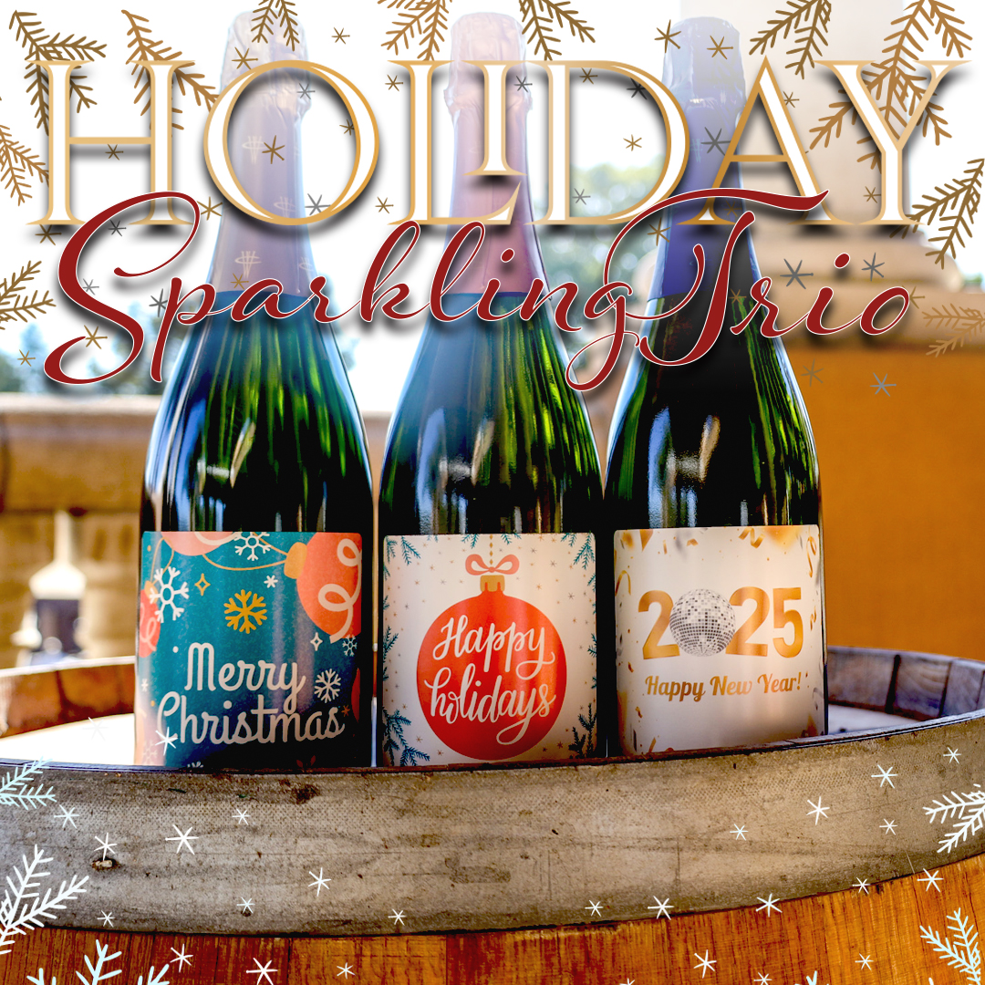 Give the gift of bubbles or toast to a sparkling season yourself! Get this festive 3-pack for just $59.  Order online now and make your celebrations a little extra bubbly!
wilsoncreekwinery.com Promo Code: JOLLY