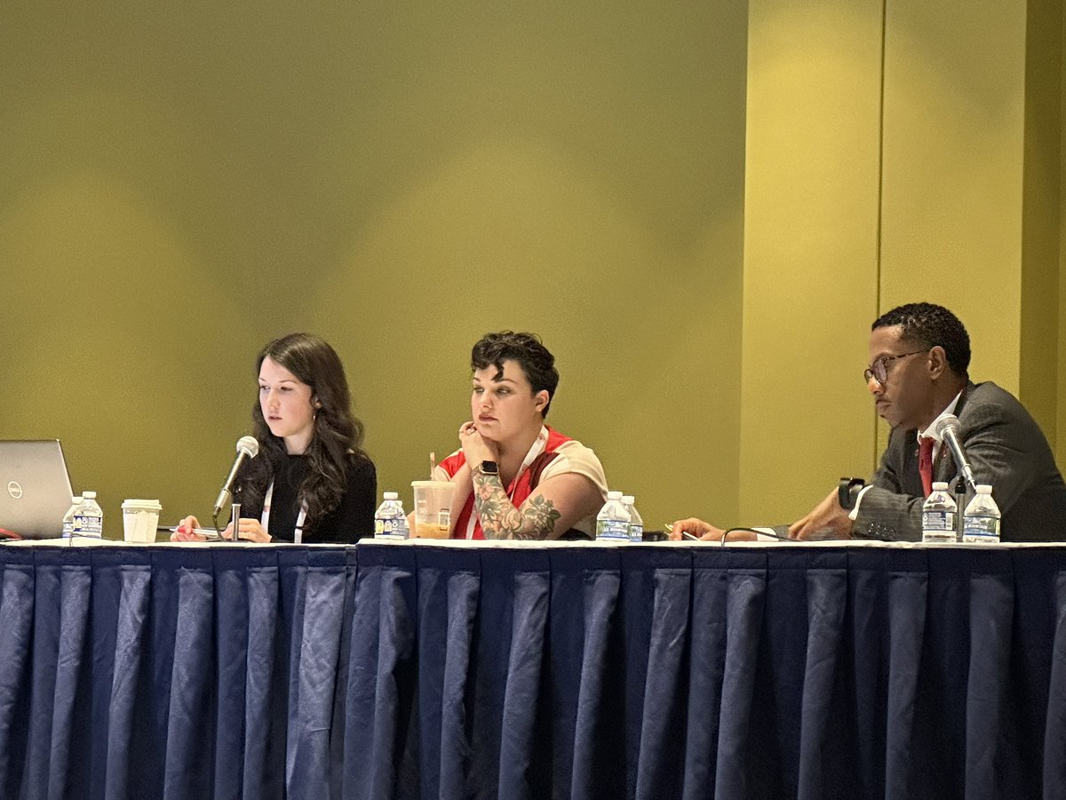 Ruth-Alma Turkson-Ocran, PhD, MPH, FNP-BC, CNE (@rantocran) on Twitter photo Judges for this competition are Drs. <a href="/joshuajosephmd/">Joshua J. Joseph, MD, MPH, FAHA</a>, <a href="/MadisonNLeCroy/">Madison N. LeCroy, PhD</a>, and Meredith Duncan
Winners of this competition will be announced at the Council Dinner Tonight.
/fin Judges for this competition are Drs. <a href="/joshuajosephmd/">Joshua J. Joseph, MD, MPH, FAHA</a>, <a href="/MadisonNLeCroy/">Madison N. LeCroy, PhD</a>, and Meredith Duncan
Winners of this competition will be announced at the Council Dinner Tonight.
/fin