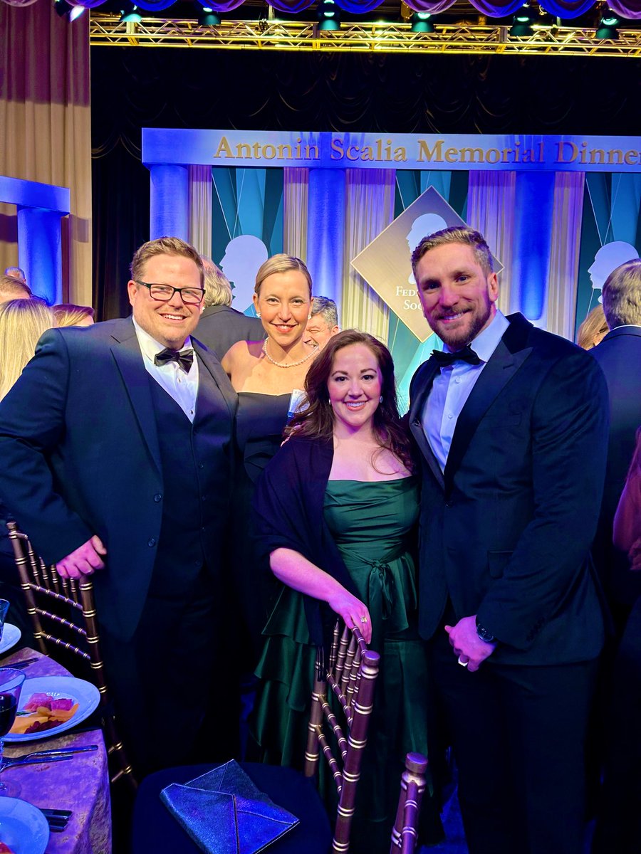 Clare Locke LLP with a strong showing at this year’s <a href="/FedSoc/">Federalist Society</a> National Lawyers’ Convention … a place where Justices Gorsuch and Breyer can debate and jest with civility. #Fedsoc2024 <a href="/Jtaylorede/">Jered Ede</a>  <a href="/libbylocke/">Libby Locke</a>