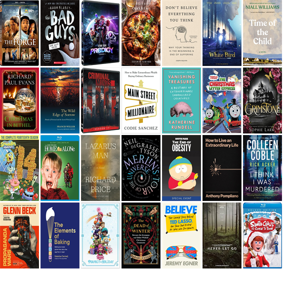 This week the Mesa Public Library has 347 new books and 21 new movies.  New items include The Forge. wowbrary.org/nu.aspx?p=954-…