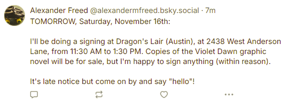 Alexander Freed tweet media