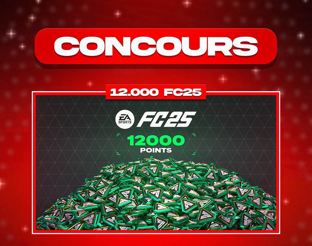 FIFA NEWS ๐ฎ๐ซ๐ท | #FC25 (@fifanewsfr) on Twitter photo ๐จ ๐๐๐๐๐๐๐๐ โ๏ธ๐
Tente de remporter ๐๐ ๐๐๐ ๐ฉ๐จ๐ข๐ง๐ญ๐ฌ #๐
๐๐๐, dโune valeur de ๐๐๐โฌ ! ๐ค
๐๐ฐ๐ถ๐ณ ๐ต๐ฆ๐ฏ๐ต๐ฆ๐ณ ๐ต๐ข ๐ค๐ฉ๐ข๐ฏ๐ค๐ฆโฆ
๐RT ce tweet
โ
Follow <a href="/FutChampPro_/">FutChampPro</a> et <a href="/fifanewsfr/">FIFA NEWS ๐ฎ๐ซ๐ท | #FC25</a>
๐ค@ un pote en commentaires
Tirage au sort dans 1 semaine ! ๐๐ ๐จ ๐๐๐๐๐๐๐๐ โ๏ธ๐
Tente de remporter ๐๐ ๐๐๐ ๐ฉ๐จ๐ข๐ง๐ญ๐ฌ #๐
๐๐๐, dโune valeur de ๐๐๐โฌ ! ๐ค
๐๐ฐ๐ถ๐ณ ๐ต๐ฆ๐ฏ๐ต๐ฆ๐ณ ๐ต๐ข ๐ค๐ฉ๐ข๐ฏ๐ค๐ฆโฆ
๐RT ce tweet
โ
Follow <a href="/FutChampPro_/">FutChampPro</a> et <a href="/fifanewsfr/">FIFA NEWS ๐ฎ๐ซ๐ท | #FC25</a>
๐ค@ un pote en commentaires
Tirage au sort dans 1 semaine ! ๐๐