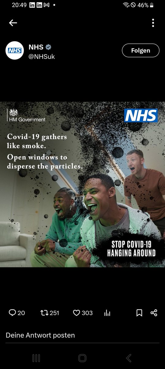 SourceControl21's tweet image. The price of air pollution is paid by our lungs 🫁 brain 🧠 heart 🫀organs ... #SourceControl😷
#prevention
airborne transmission guidance
#CovidIsNotOver #COVIDisAIRBORNE
