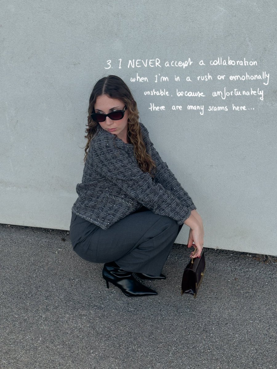 Part 1 | 7 rules that I have as a UGC creator. ✨

Do you agrée ? let me know below !

#ugccommunity #ugccreators #ugccreatorsneeded