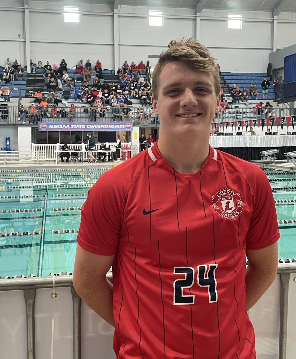 When State Finals for swimming falls on the same day and time of the Semi-Final soccer game, you rep both sports proudly!