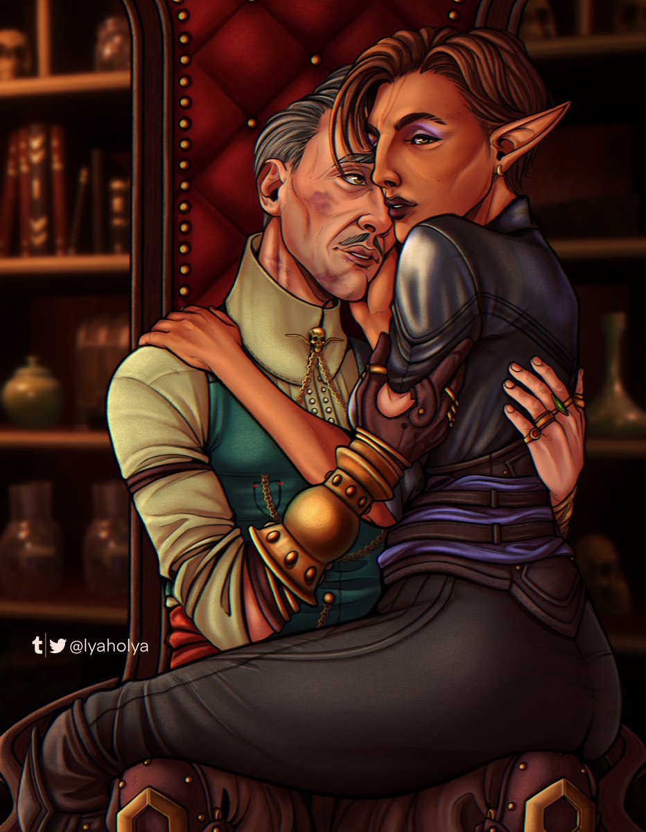 lyaholyaaa's tweet photo. Emmrook kisses 🥰 

#DragonAgeVeilguard #EmmrichVolkarin https://t.co/BakDGByuHe
