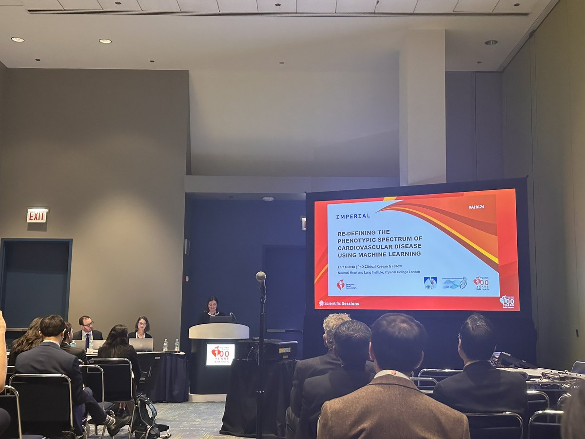 Paz Tayal (@doctor_paz) on Twitter photo Congratulations to superstar fellow <a href="/LaraACurran/">Lara Curran</a> for presenting her fantastic work on #HCM phenotyping at Early Career Award at #AHA24 🙌🙌 <a href="/ImperialNHLI/">NHLI</a> <a href="/CVGenomics/">CVGenomics</a> Congratulations to superstar fellow <a href="/LaraACurran/">Lara Curran</a> for presenting her fantastic work on #HCM phenotyping at Early Career Award at #AHA24 🙌🙌 <a href="/ImperialNHLI/">NHLI</a> <a href="/CVGenomics/">CVGenomics</a>