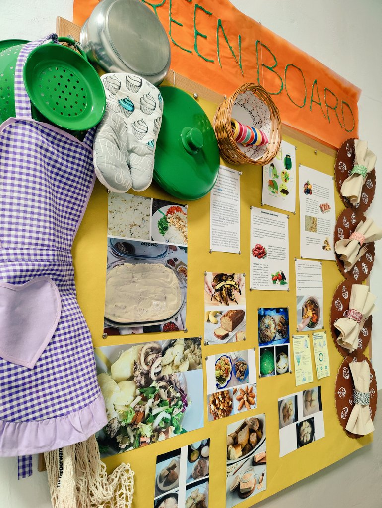 PriscilaGR6's tweet image. We created a special Green Board in #SantaBarbaraGolfandOceanClub to celebrate the #EuropeanWeekforWasteReduction and raise awareness about the importance to not waste food and increase knowledge of the possibility to reuse and recycle everything! #EUGreenBoardsCompetition