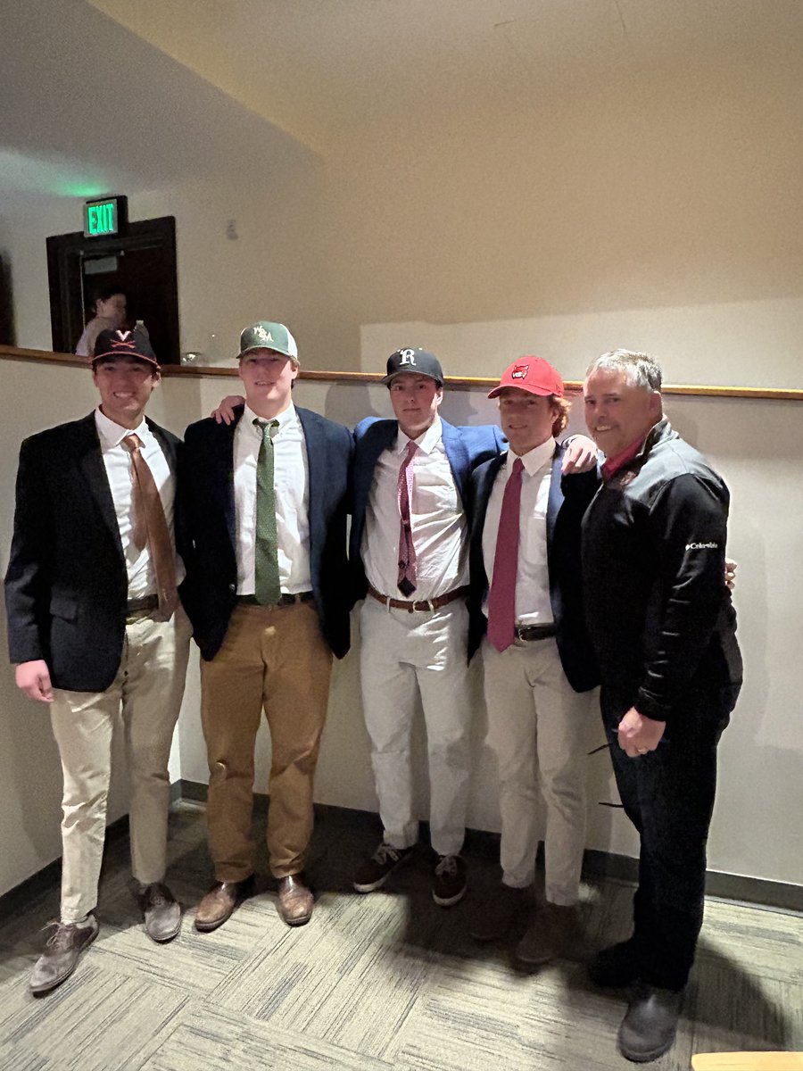 JBC_Baseball's tweet photo. Had a blast visiting Richmond this week to watch some of my favorite young men take the next step in their journey. Each is so fortunate to have an incredible family supporting them. Well done, men! ⁦@H3Consults⁩ https://t.co/Vb8MOu3KIn