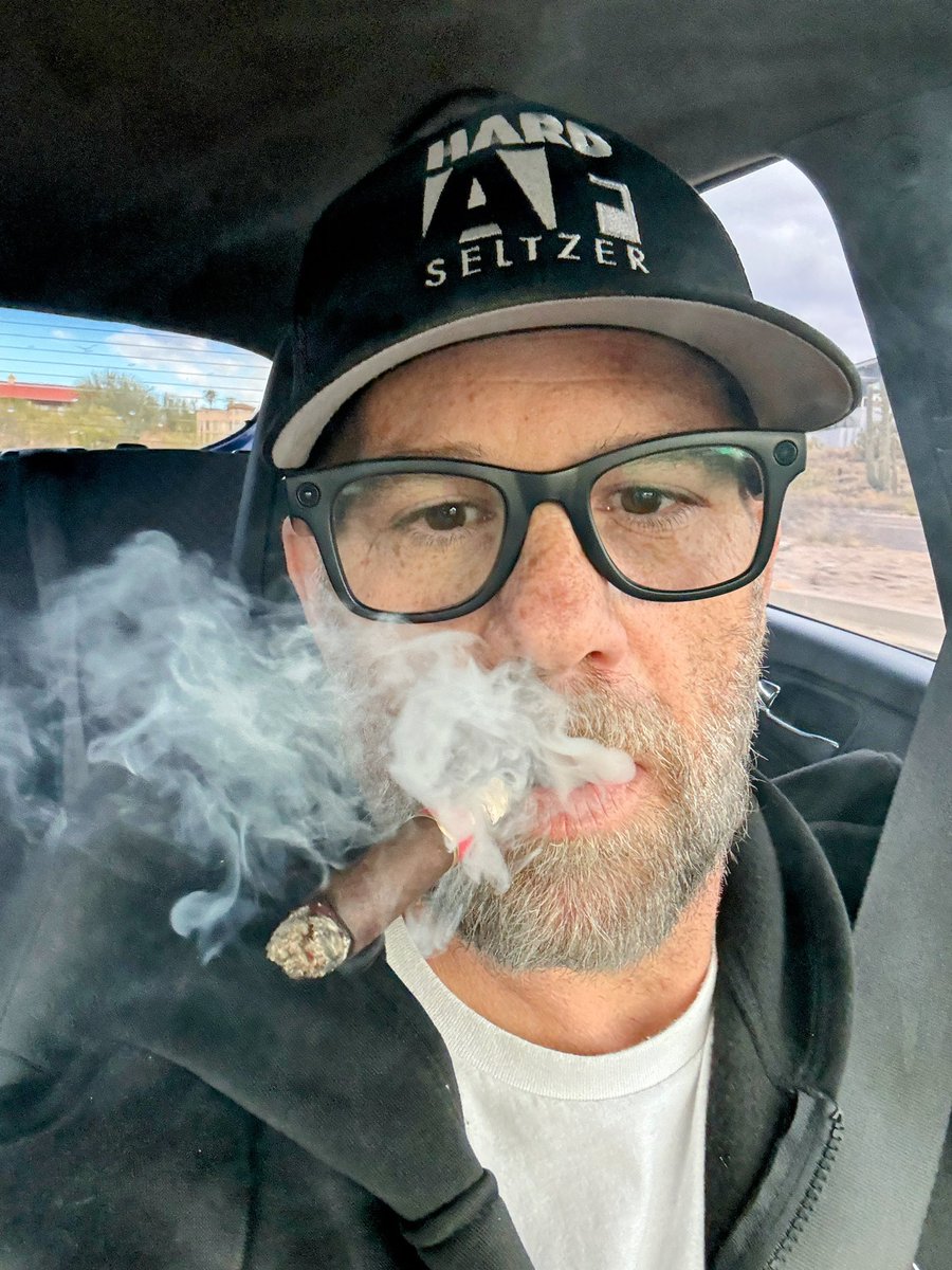CigarloGambino's tweet photo. “Enjoying a smooth Tabaquero while out and about. There’s something special about the richness and complexity of this smoke, perfect for a moment of reflection on the road. Cheers to good smokes and great journeys. #CigarLife #Tabaquero #SmokeAndDrive” https://t.co/lJT7PkiHzr