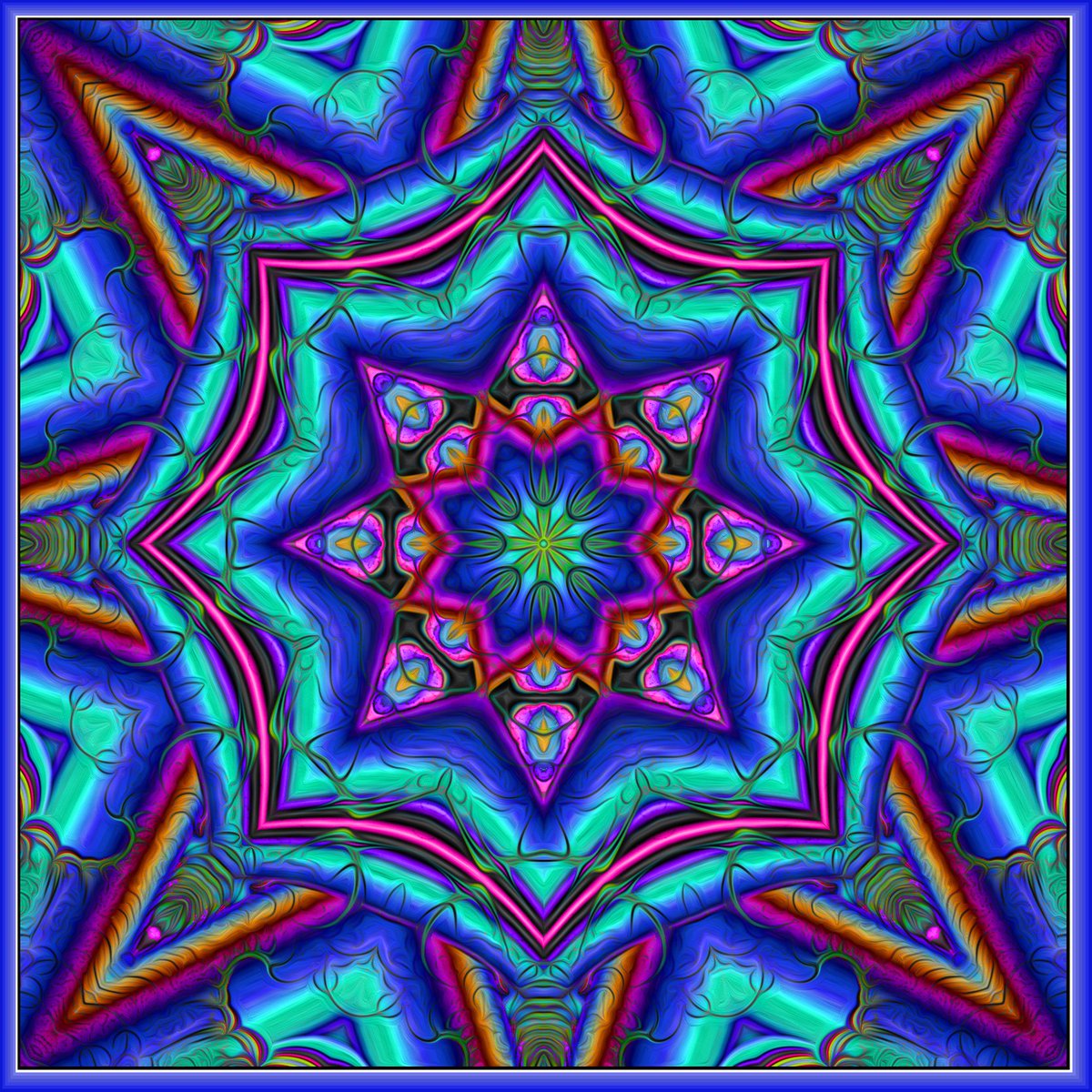 BorkRandy's tweet photo. 'Star Burst' #KaleodoSaturday #RandAlien https://t.co/lzczps1EHT