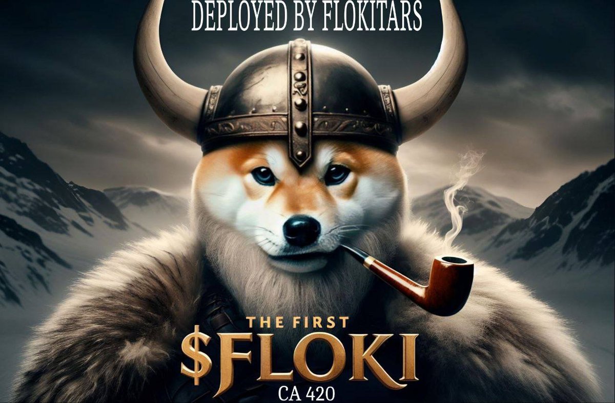 First Floki (CA 420) tweet media