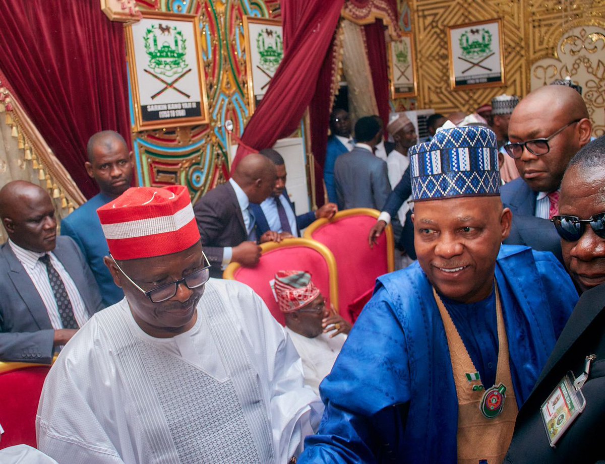 KwankwasoRM's tweet photo. On behalf of my family, friends and followers, I extend our deepest appreciation to everyone who graced the wedding Fatiha of my daughter, Dr. Aisha Rabiu Kwankwaso to her husband, Engr. Fahad Dahiru Mangal, held at the Kano Emir's Palace.

Special thanks to the President, Bola Ahmed Tinubu, represented by Vice President Kashim Shettima, Former President HE Olusegun Obasanjo, former Vice President HE Atiku Abubakar, the Speaker House of Representatives Rt. Hon. Tajudeen Abbas, current and former state governors, ministers, legislators,religious leaders, diplomats, business leaders and other top government functionaries, among other dignitaries. 

I am grateful to His Excellency Abba Kabir Yusuf, the Governor of Kano State, who gave the bride’s hands in marriage, his Deputy, HE Aminu Abdussalam Gwarzo, the Speaker, and other officials of the Kano State Government for being the most helpful in coordinating the day.

My gratitude goes to His Royal Highness, Khalifa Muhammadu Sanusi II, the Emir of Kano and the Kano Emirate Council for being the most hospitable host to our guests. We also send greetings to the Emirs of Rano, Karaye and Gaya for their noble presence. 

We shall remain thankful for the incredible support shown by the good people of Kano during this wedding. And to those that travelled from far and wide, we wish you all journey mercies. 

May the couple's marriage be blessed with love, peace, and prosperity. Ameen! - RMK
