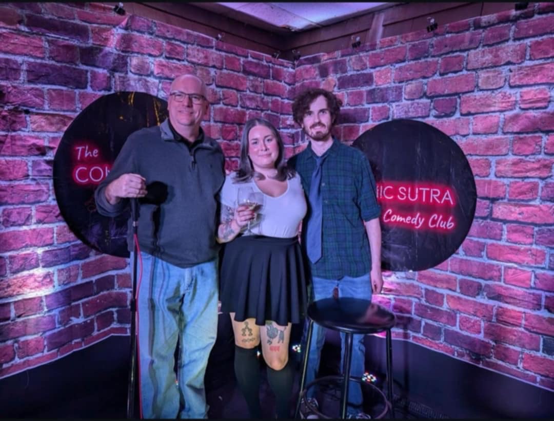 Another packed house, and they loved Maggie Estey, Neal Mundle &amp; David Myles Holland Hall! One more chance to see them tonight…tix at ComicSutra.ca
