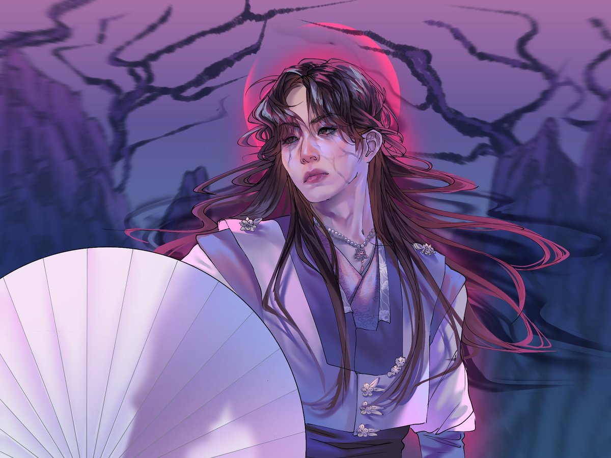 2moonsbyexo's tweet image. Demon king Son Dongju🌒

#시온 #XION #원어스 #ONEUS #oneusfanart