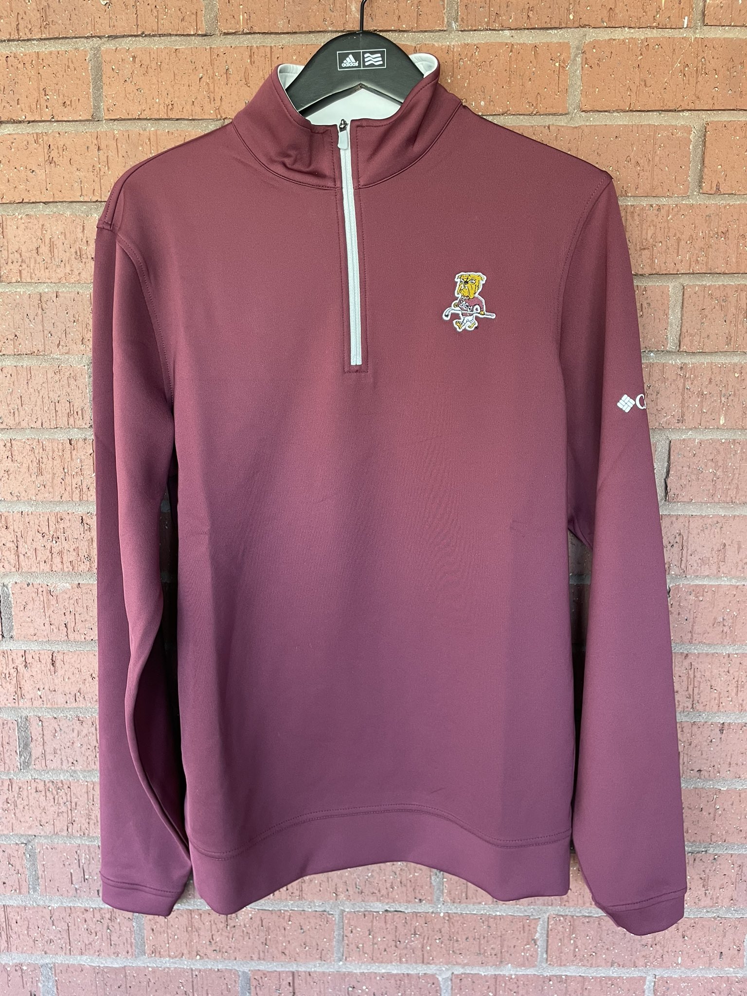 MSU Golf Course on X New Columbia pieces dropping today. Shotgun hoodie is 49.99 and 1 4 zip has Golfing Bully which you can only find at the MSU GC for 99.99. Available